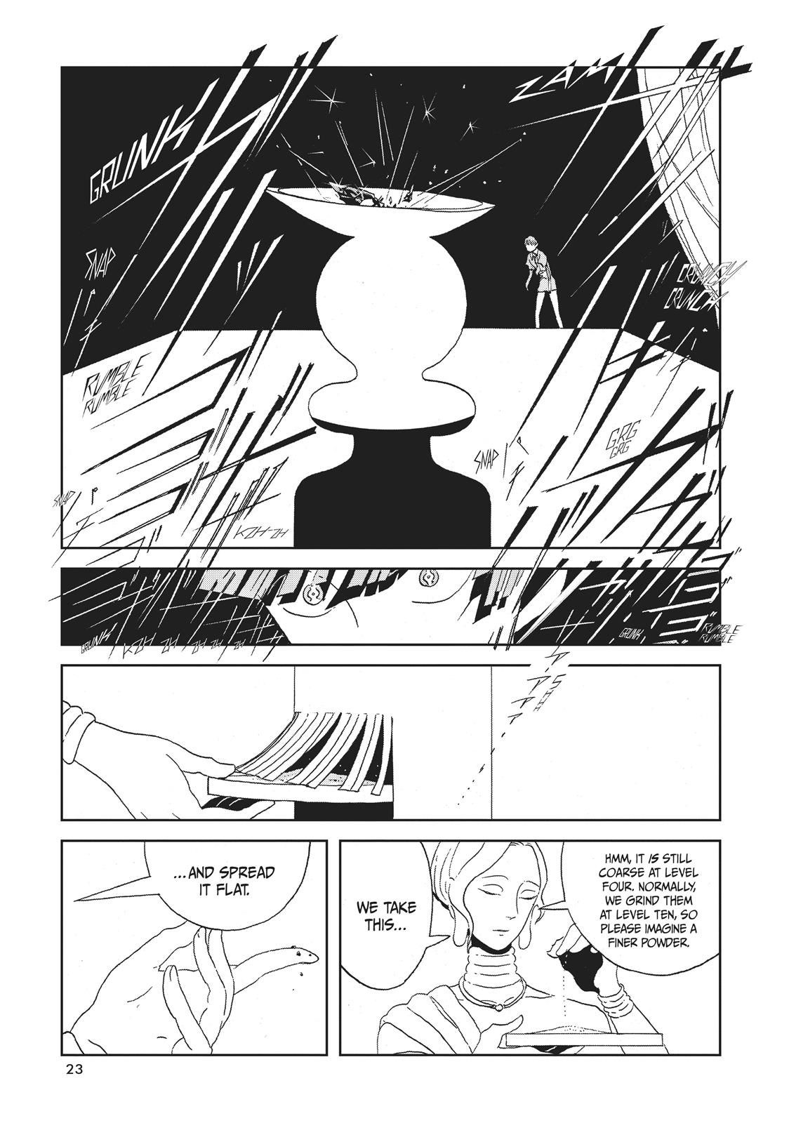 Houseki no Kuni Chapter 53 page 22 - Chapter 53: On The Moon