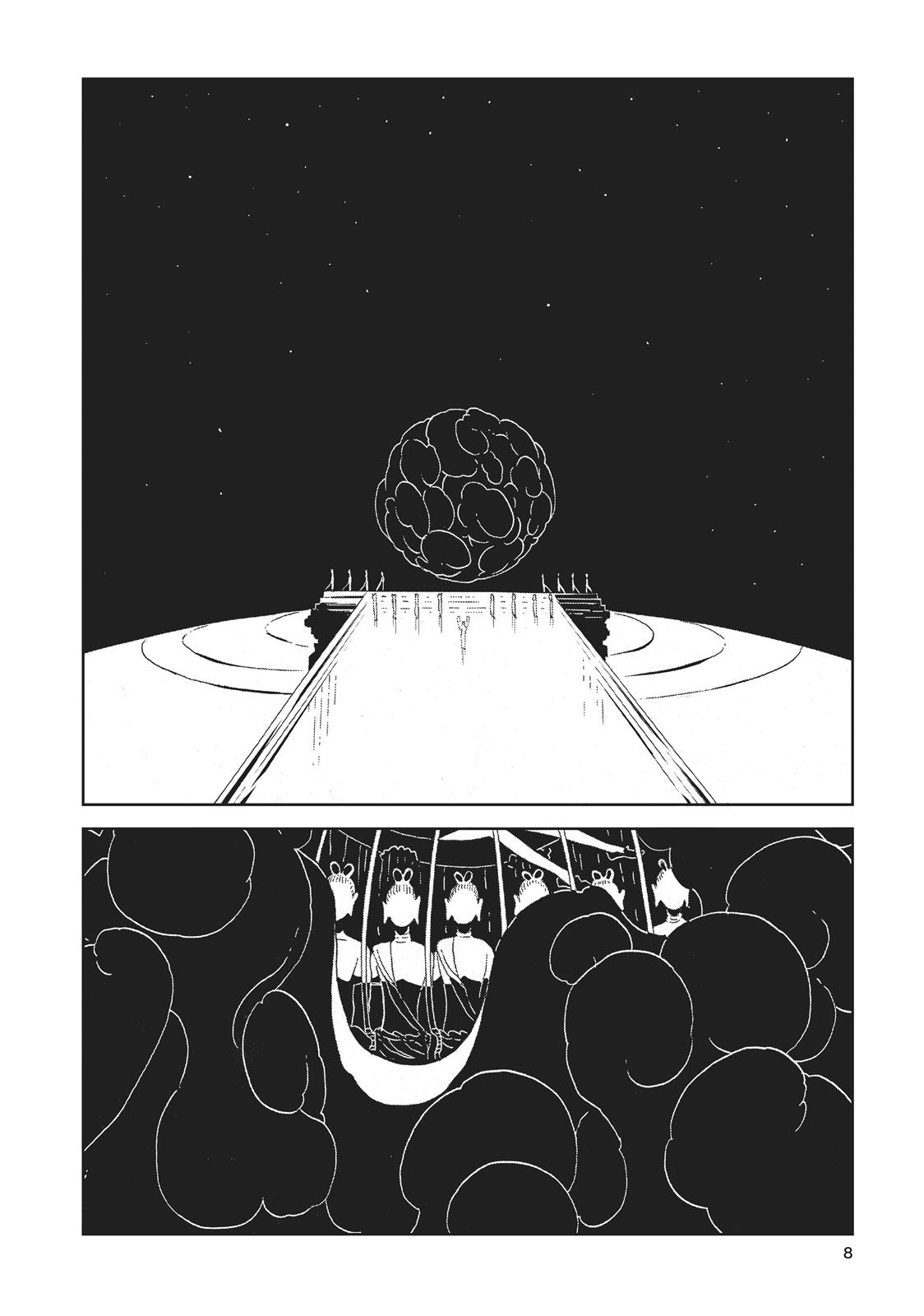Houseki no Kuni Chapter 53 page 8 - Chapter 53: On The Moon
