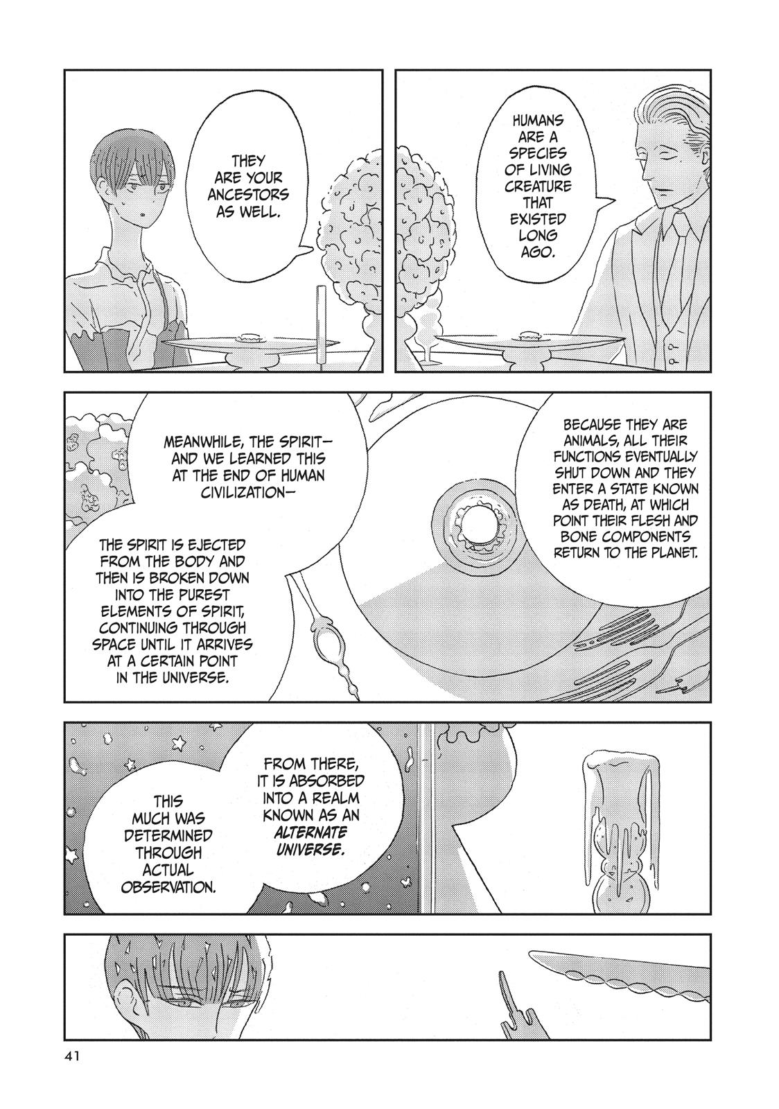 Houseki no Kuni Chapter 54 page 13 - Chapter 54: Prayer Machine