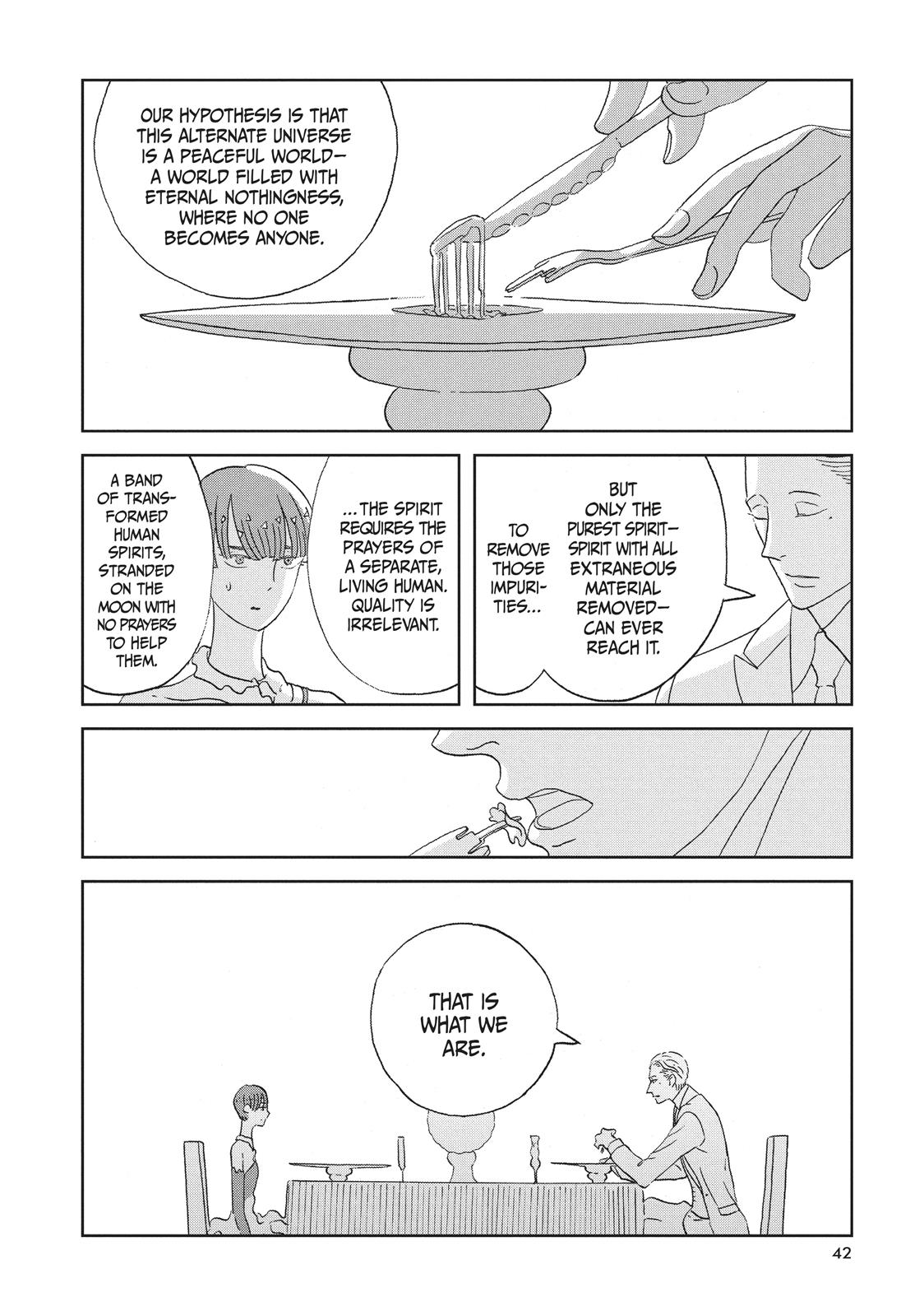 Houseki no Kuni Chapter 54 page 14 - Chapter 54: Prayer Machine