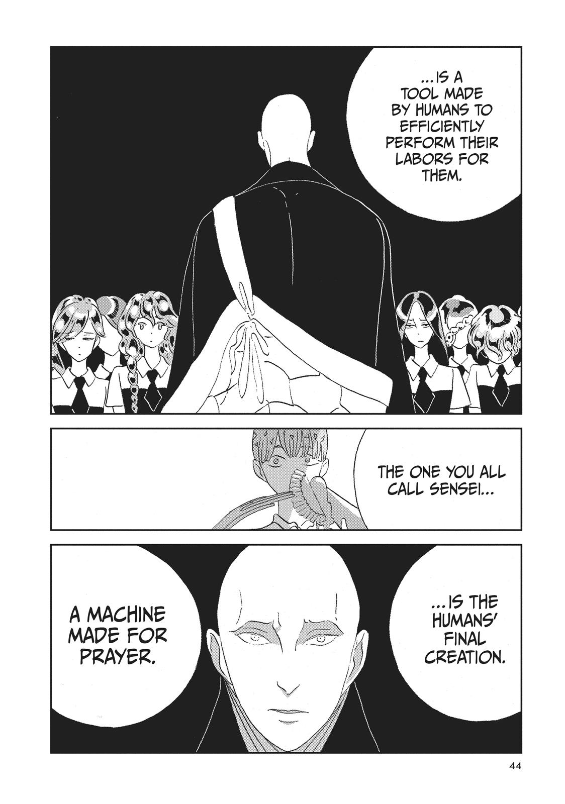 Houseki no Kuni Chapter 54 page 16 - Chapter 54: Prayer Machine