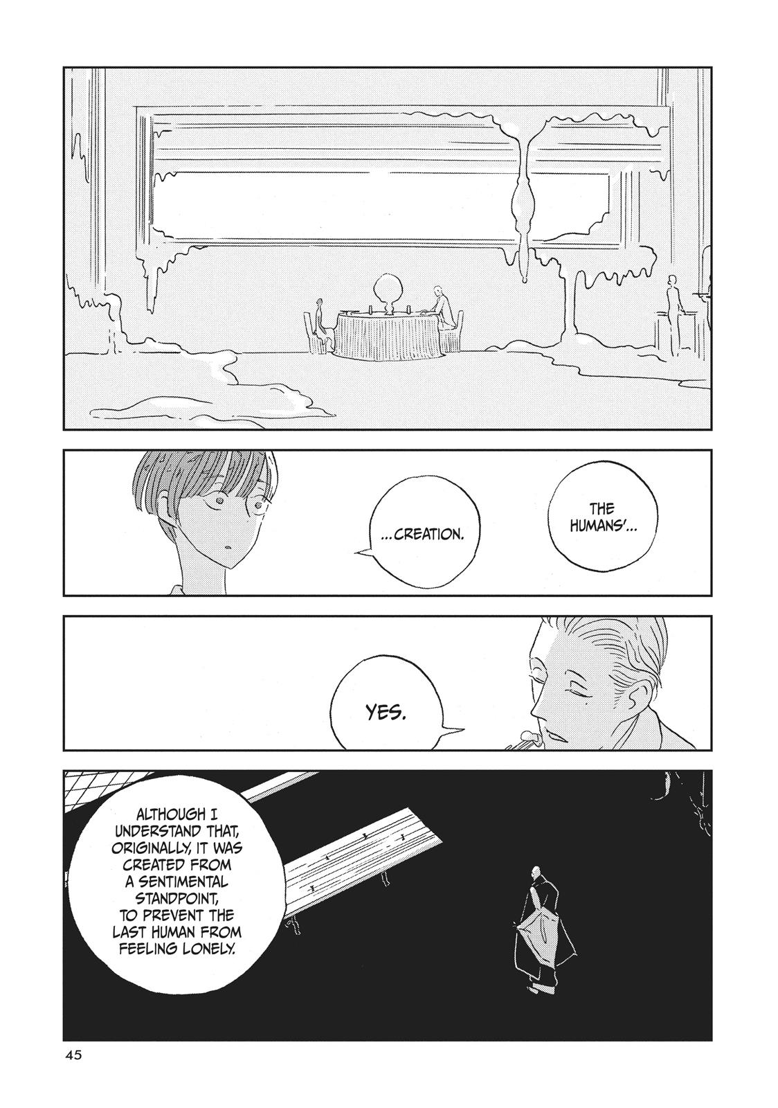 Houseki no Kuni Chapter 54 page 17 - Chapter 54: Prayer Machine