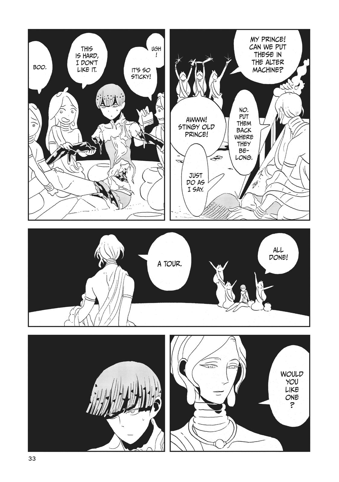 Houseki no Kuni Chapter 54 page 5 - Chapter 54: Prayer Machine