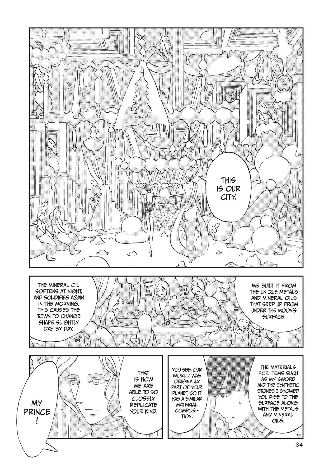Houseki no Kuni Chapter 54 page 6 - Chapter 54: Prayer Machine