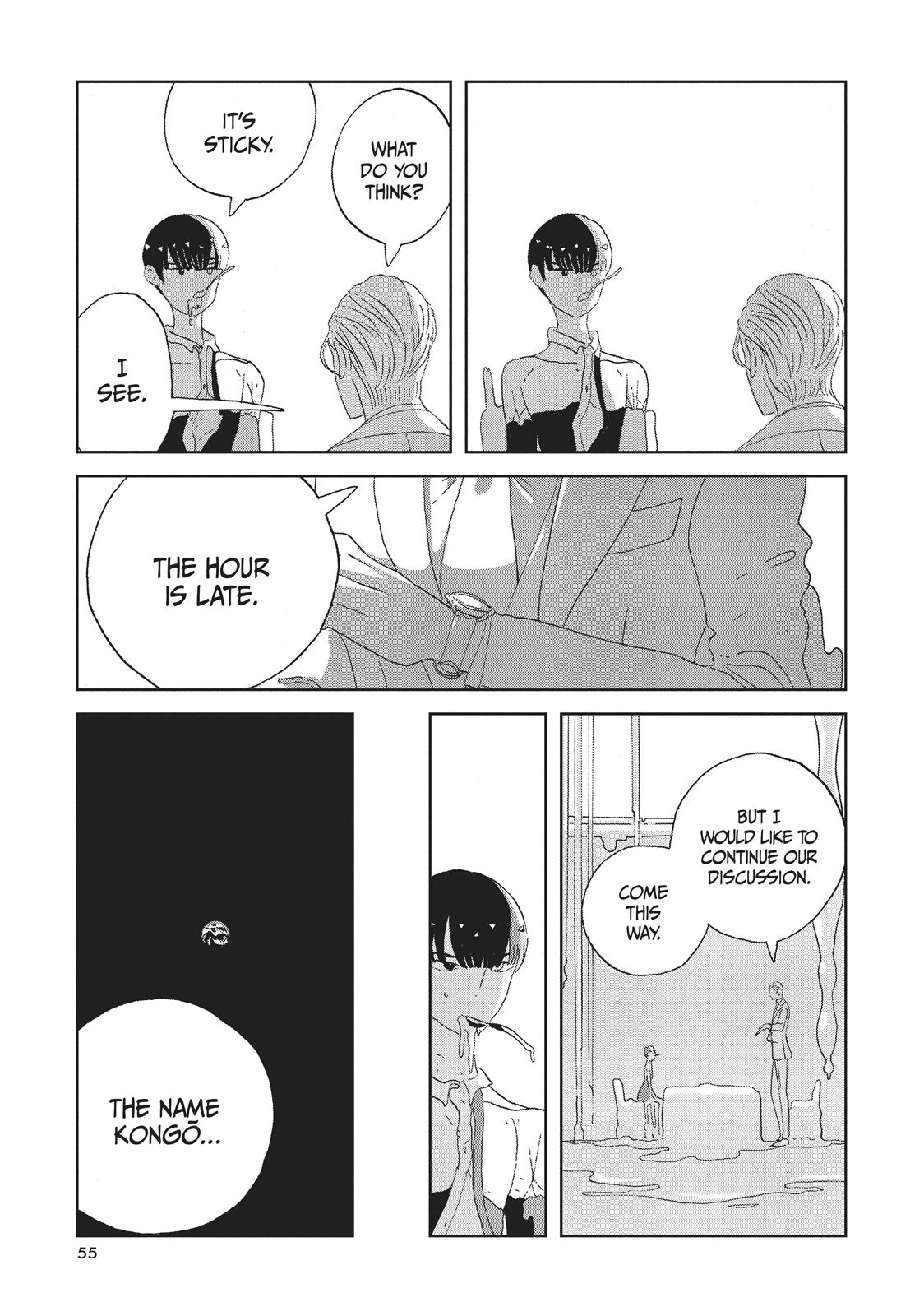 Houseki no Kuni Chapter 55 page 3 - Chapter 55: Curse