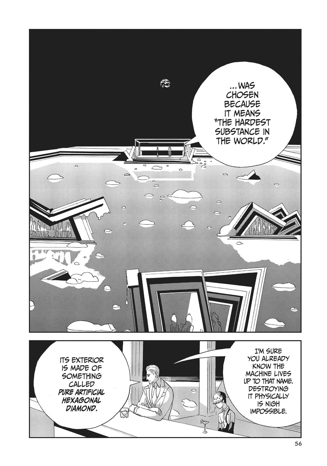 Houseki no Kuni Chapter 55 page 4 - Chapter 55: Curse