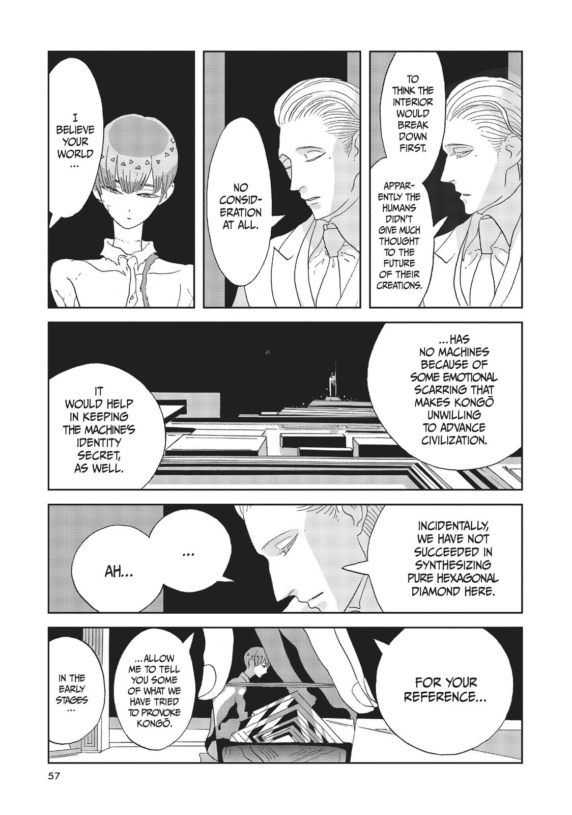 Houseki no Kuni Chapter 55 page 5 - Chapter 55: Curse