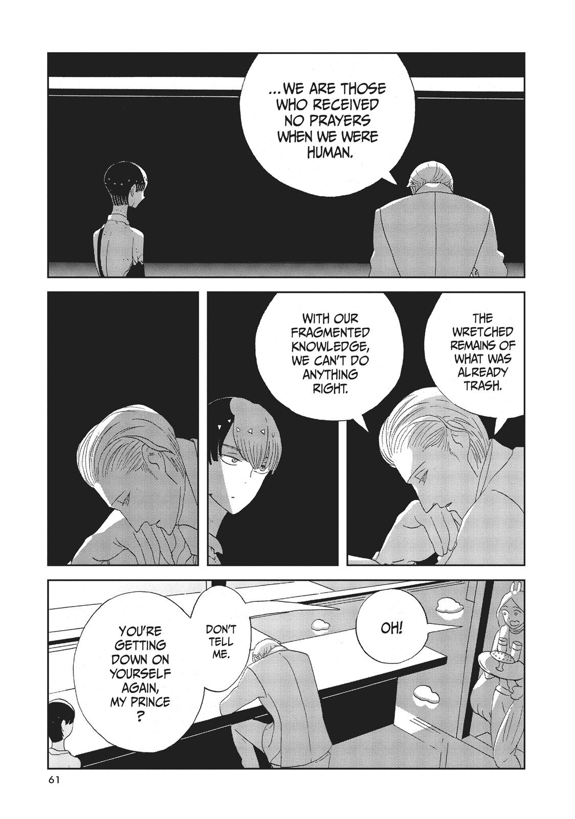 Houseki no Kuni Chapter 55 page 9 - Chapter 55: Curse