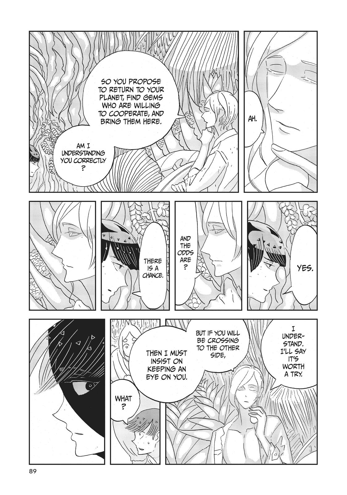 Houseki no Kuni Chapter 56 page 17 - Chapter 56: Synthetic Pearl