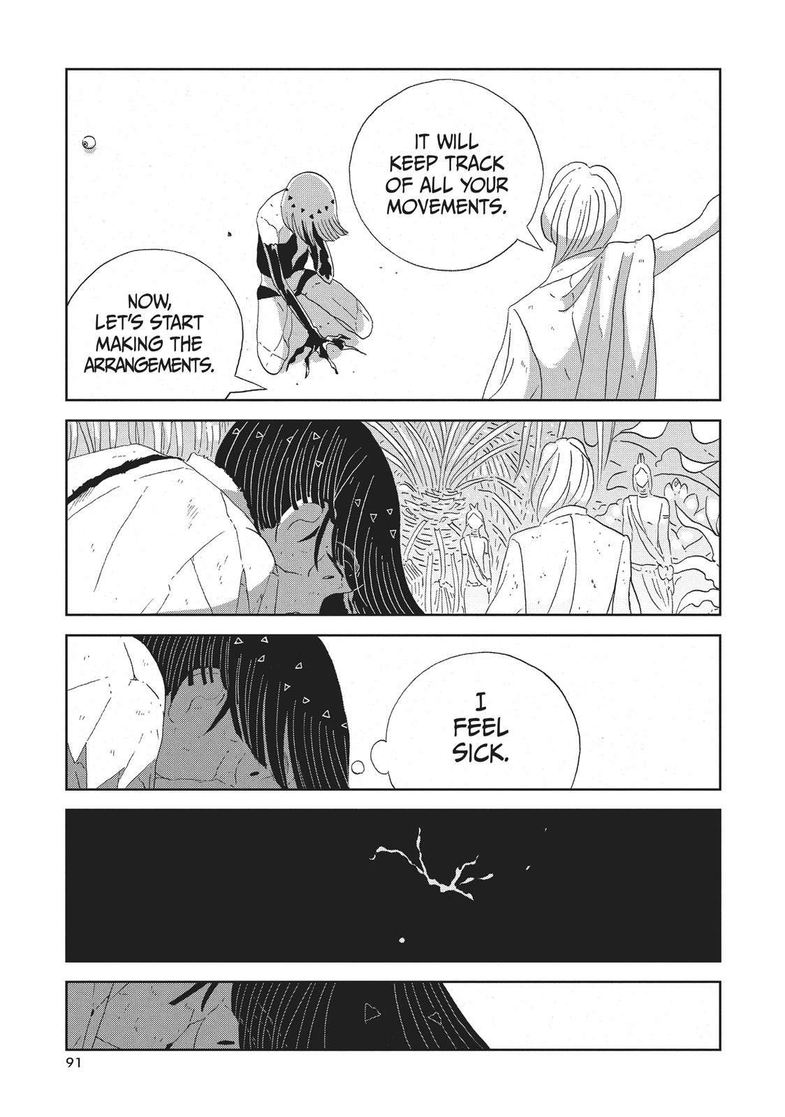 Houseki no Kuni Chapter 56 page 19 - Chapter 56: Synthetic Pearl