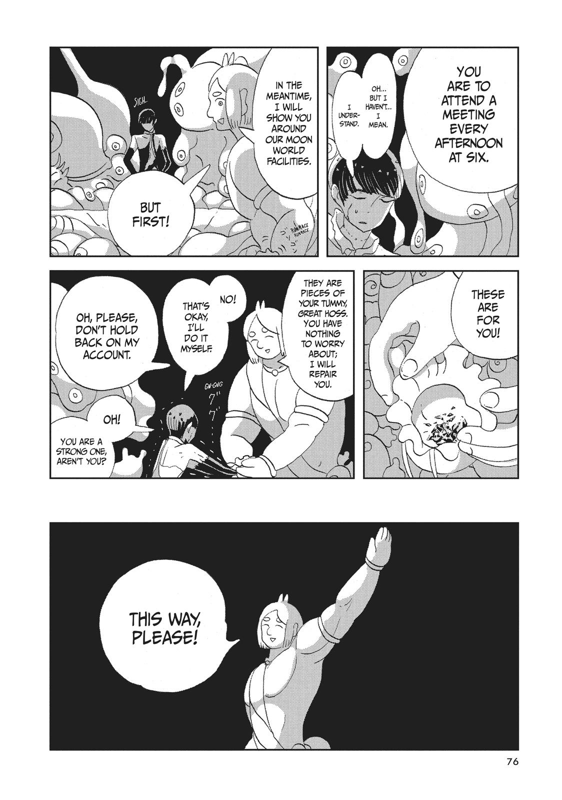 Houseki no Kuni Chapter 56 page 4 - Chapter 56: Synthetic Pearl