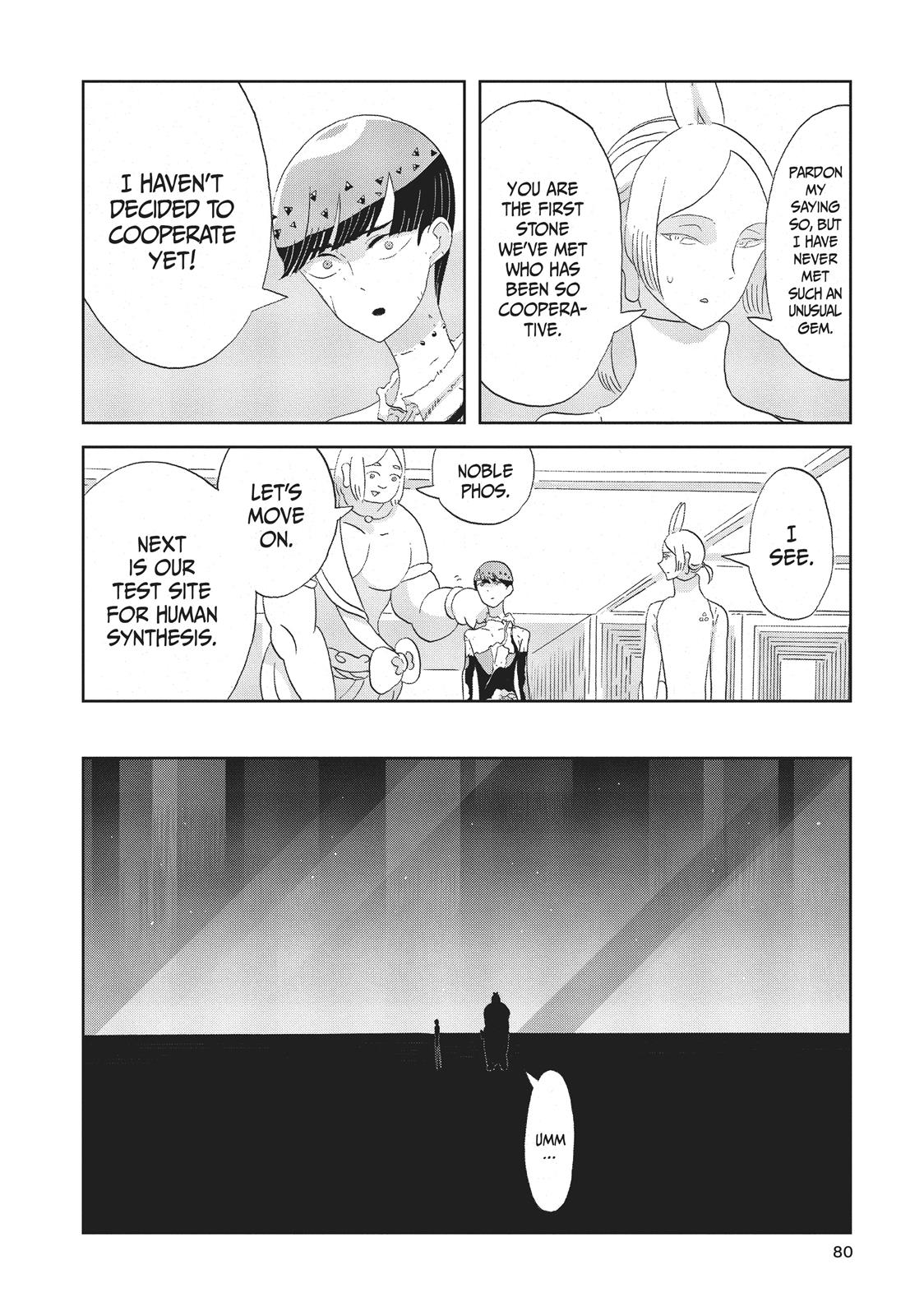 Houseki no Kuni Chapter 56 page 8 - Chapter 56: Synthetic Pearl