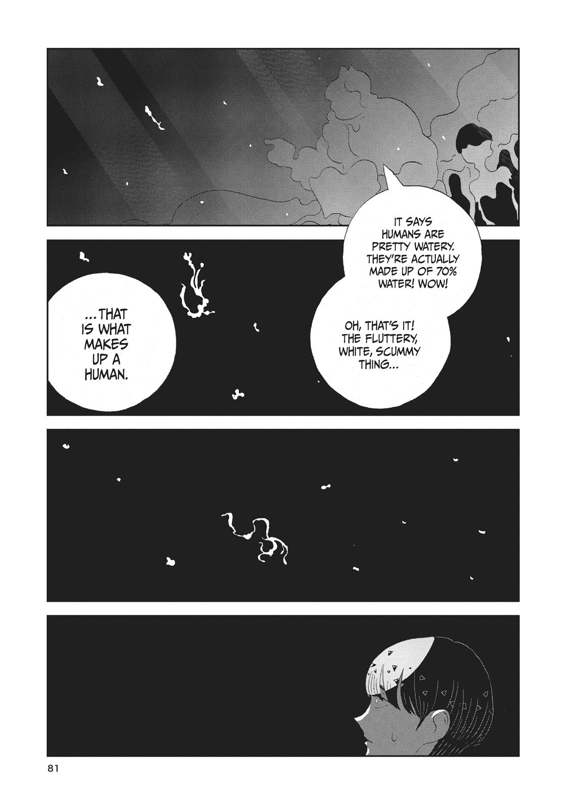 Houseki no Kuni Chapter 56 page 9 - Chapter 56: Synthetic Pearl