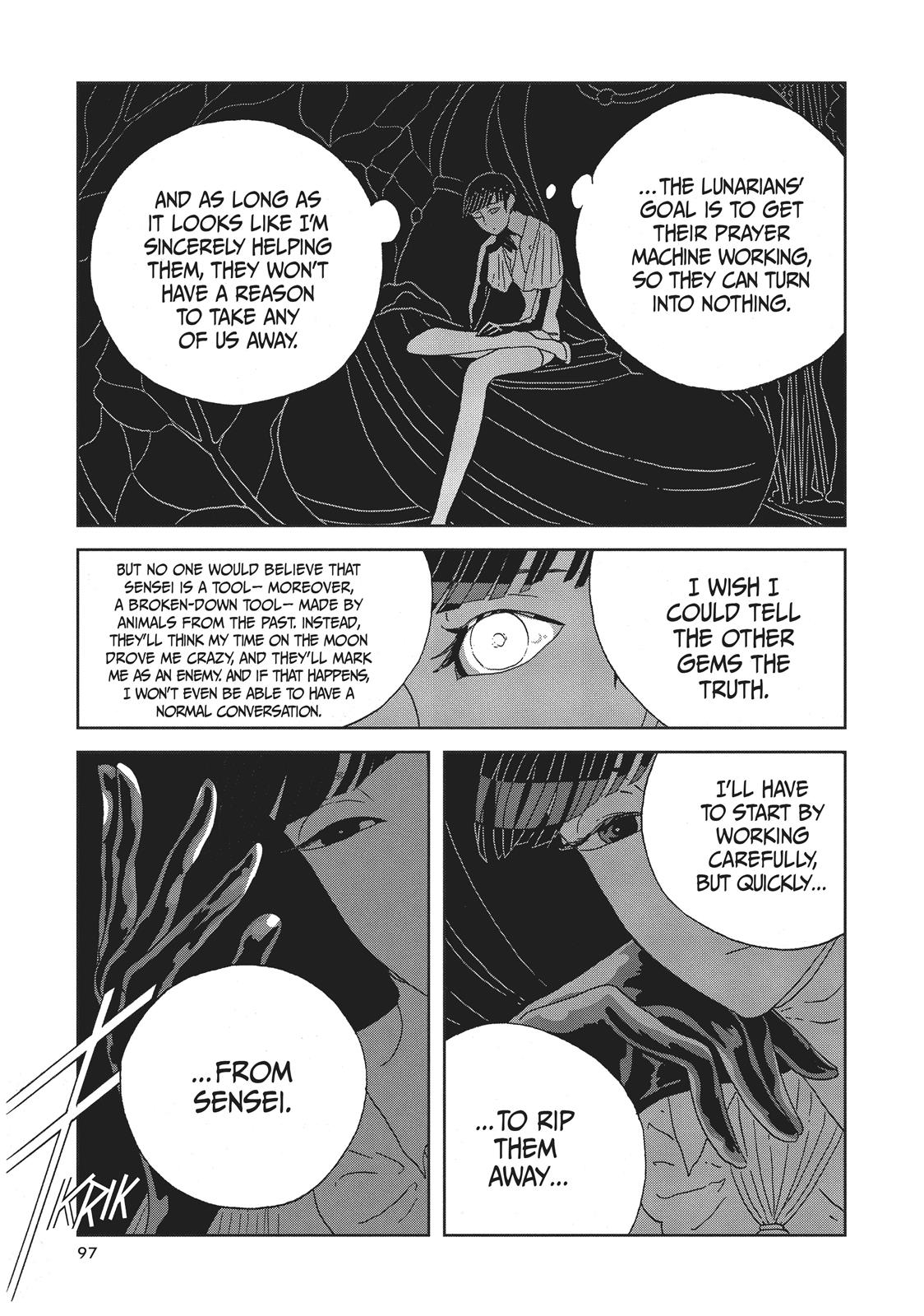 Houseki no Kuni Chapter 57 page 3 - Chapter 57: Crossroads