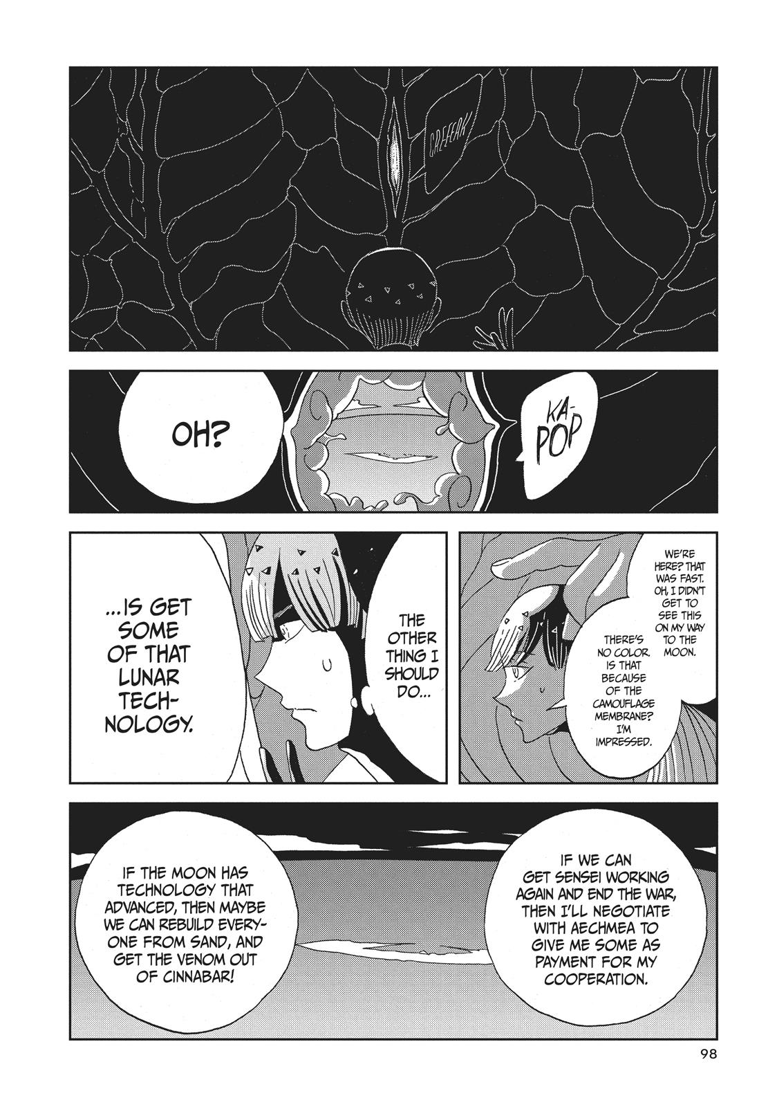 Houseki no Kuni Chapter 57 page 4 - Chapter 57: Crossroads