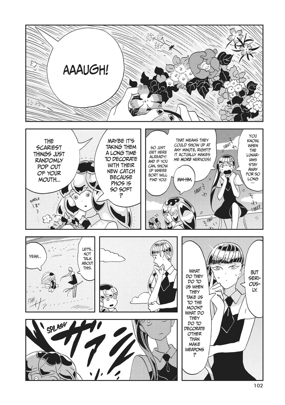 Houseki no Kuni Chapter 57 page 8 - Chapter 57: Crossroads