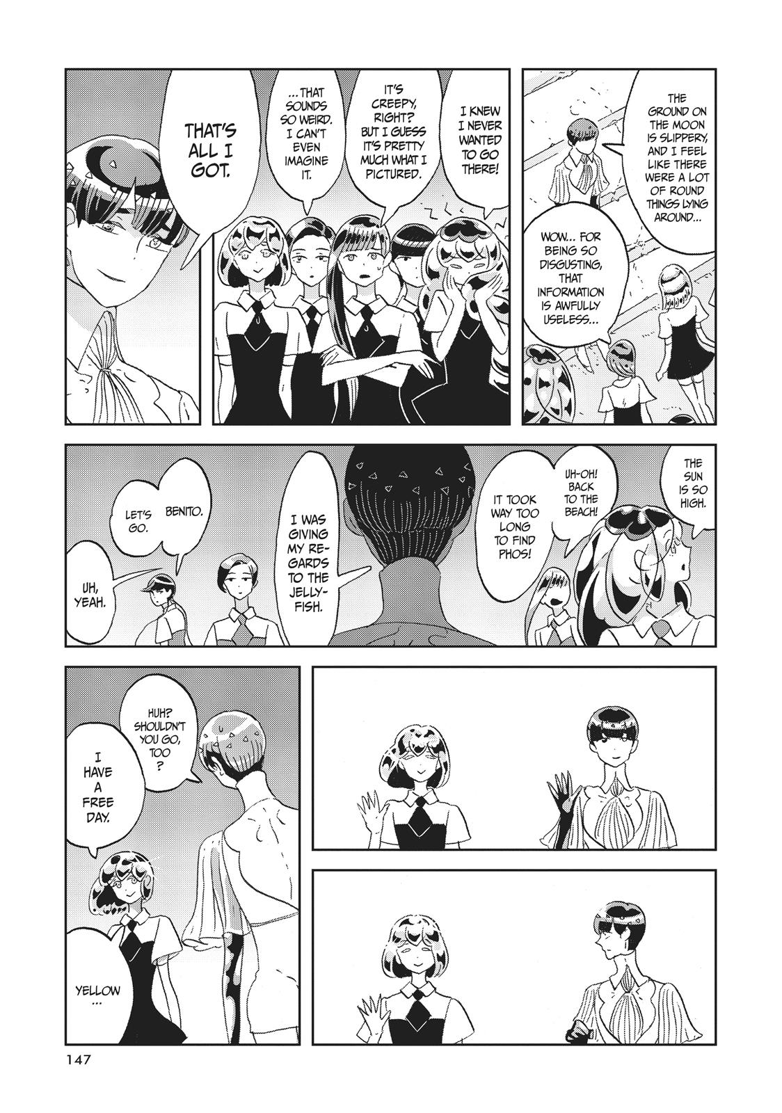 Houseki no Kuni Chapter 59 page 9 - Chapter 59: Sway