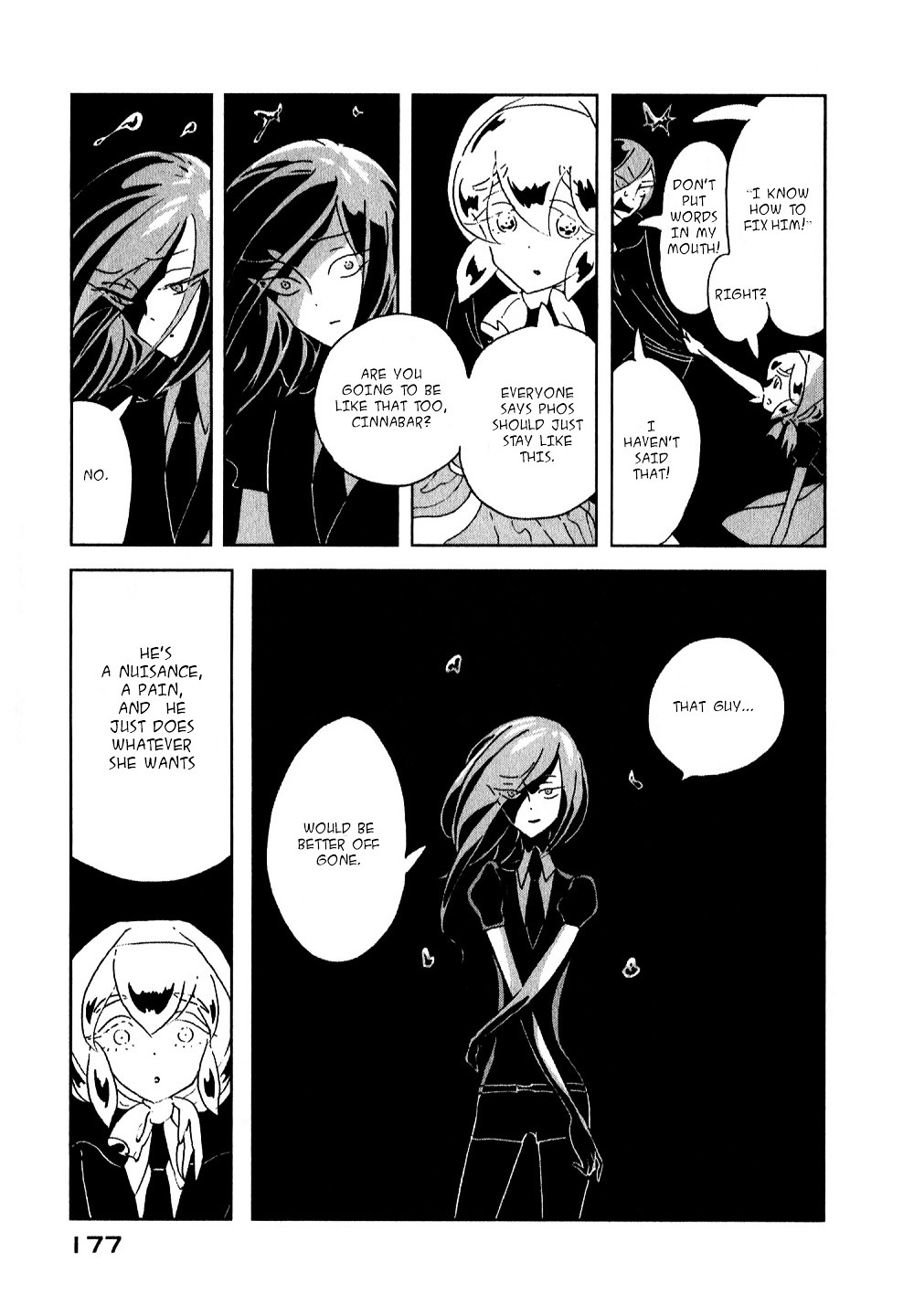 Houseki no Kuni Chapter 6 page 13 - Chapter 6 : Extraction (original version of translation)
