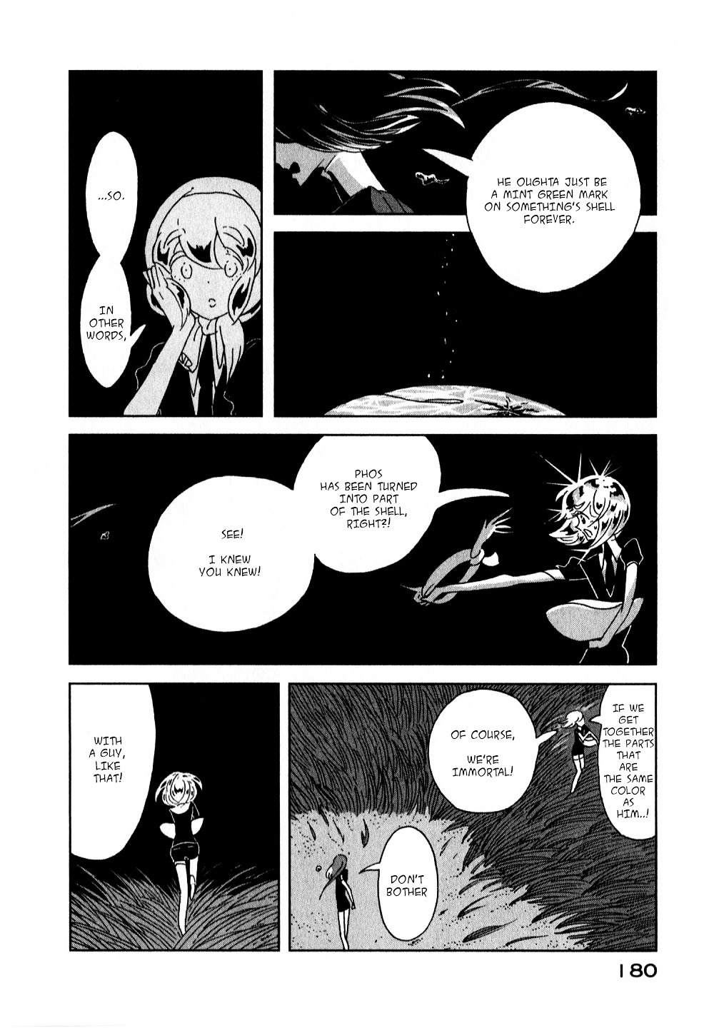 Houseki no Kuni Chapter 6 page 16 - Chapter 6 : Extraction (original version of translation)