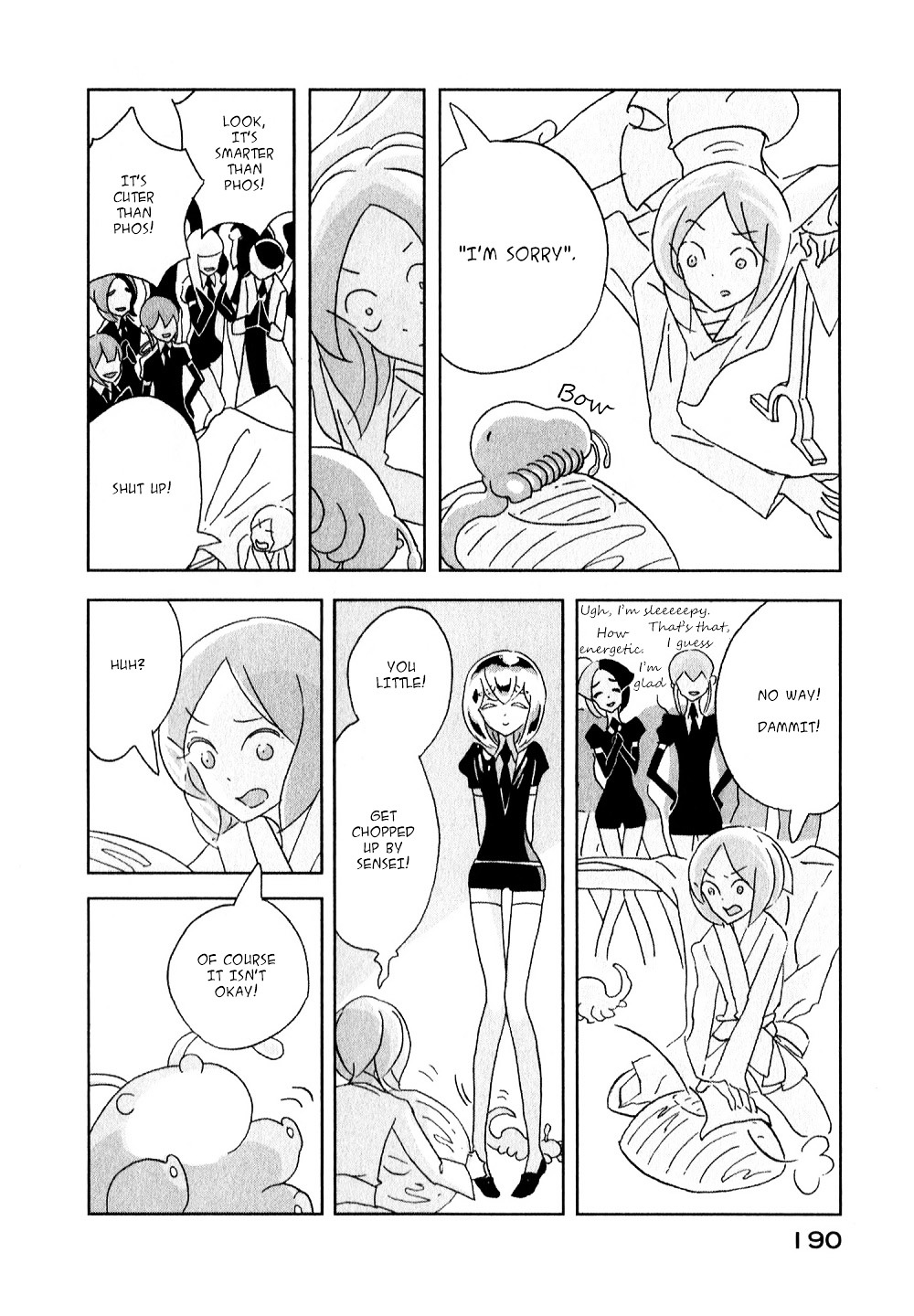 Houseki no Kuni Chapter 6 page 25 - Chapter 6 : Extraction (original version of translation)