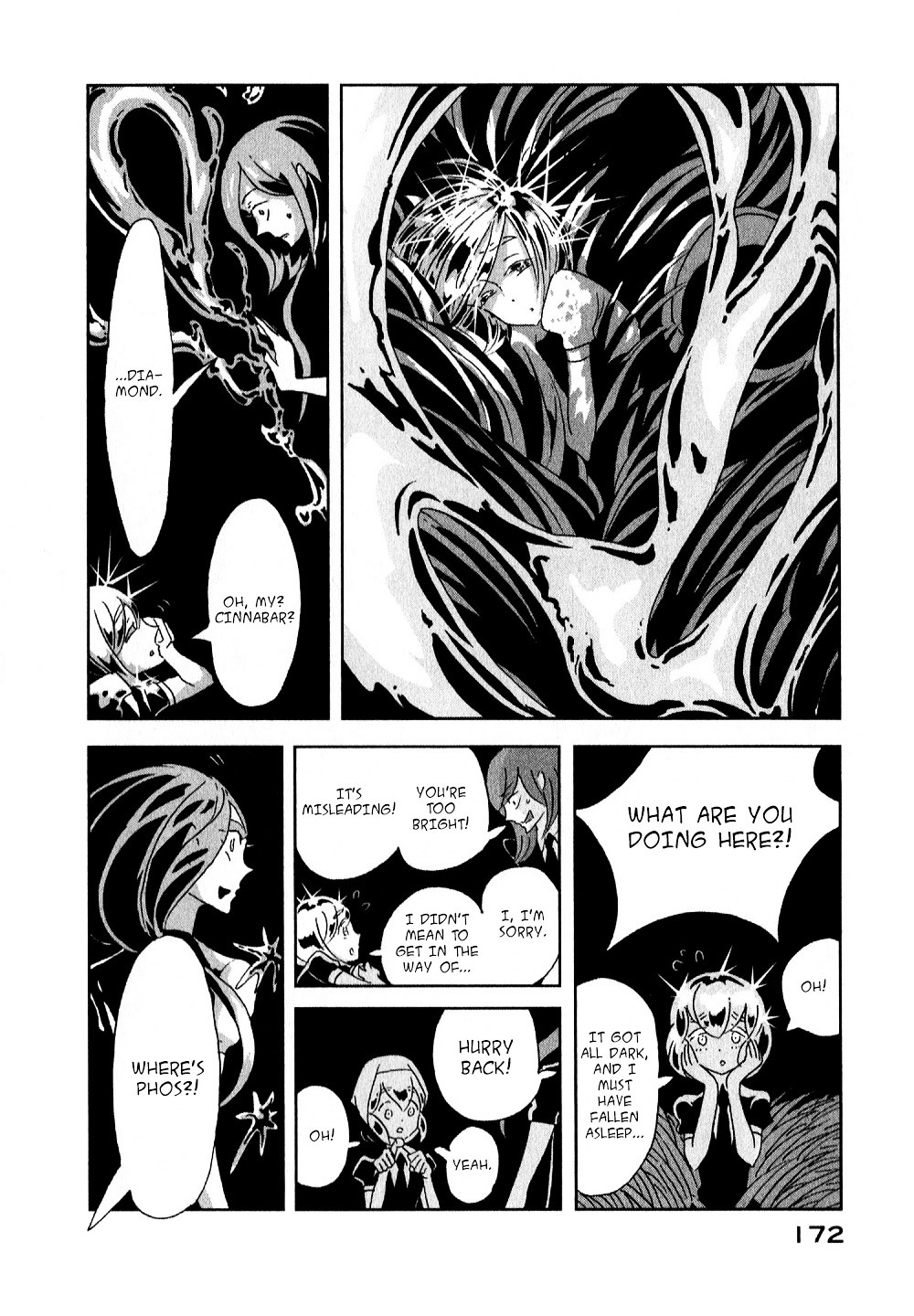Houseki no Kuni Chapter 6 page 8 - Chapter 6 : Extraction (original version of translation)