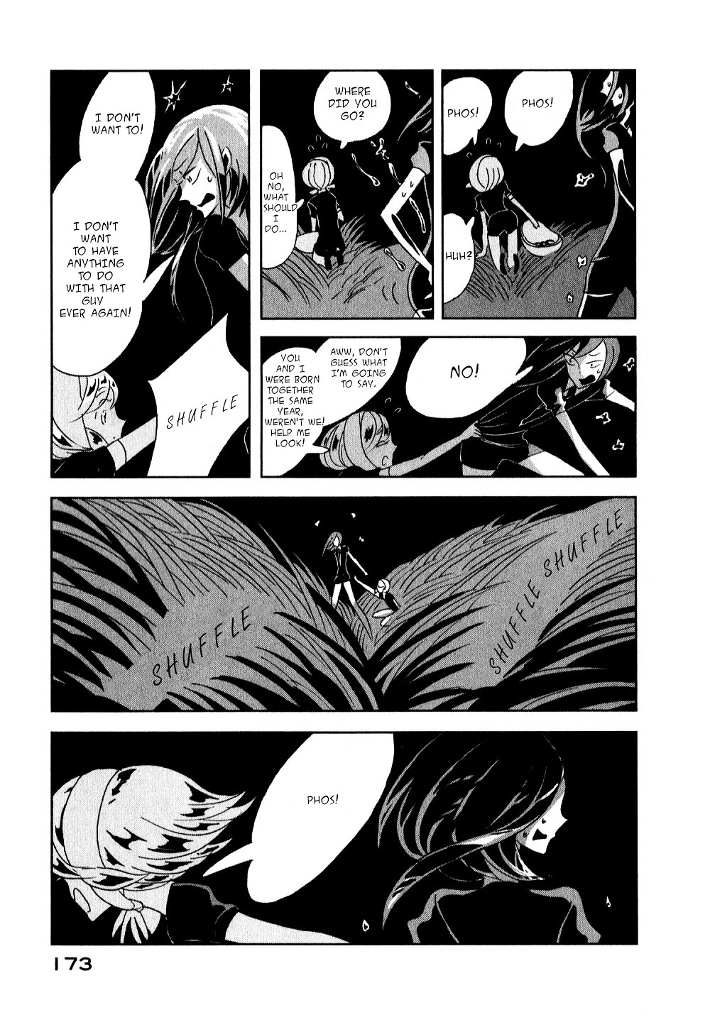 Houseki no Kuni Chapter 6 page 9 - Chapter 6 : Extraction (original version of translation)