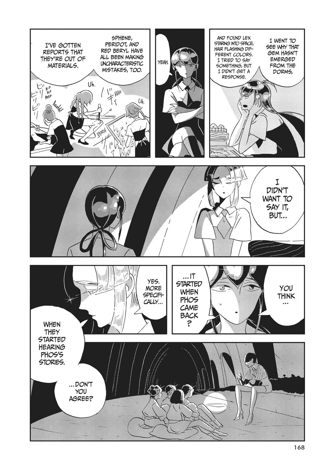 Houseki no Kuni Chapter 60 page 10 - Chapter 60: Suspicions