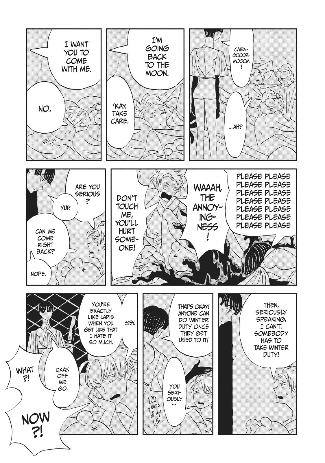 Houseki no Kuni Chapter 61 page 15 - Chapter 61: The Wavering Moon
