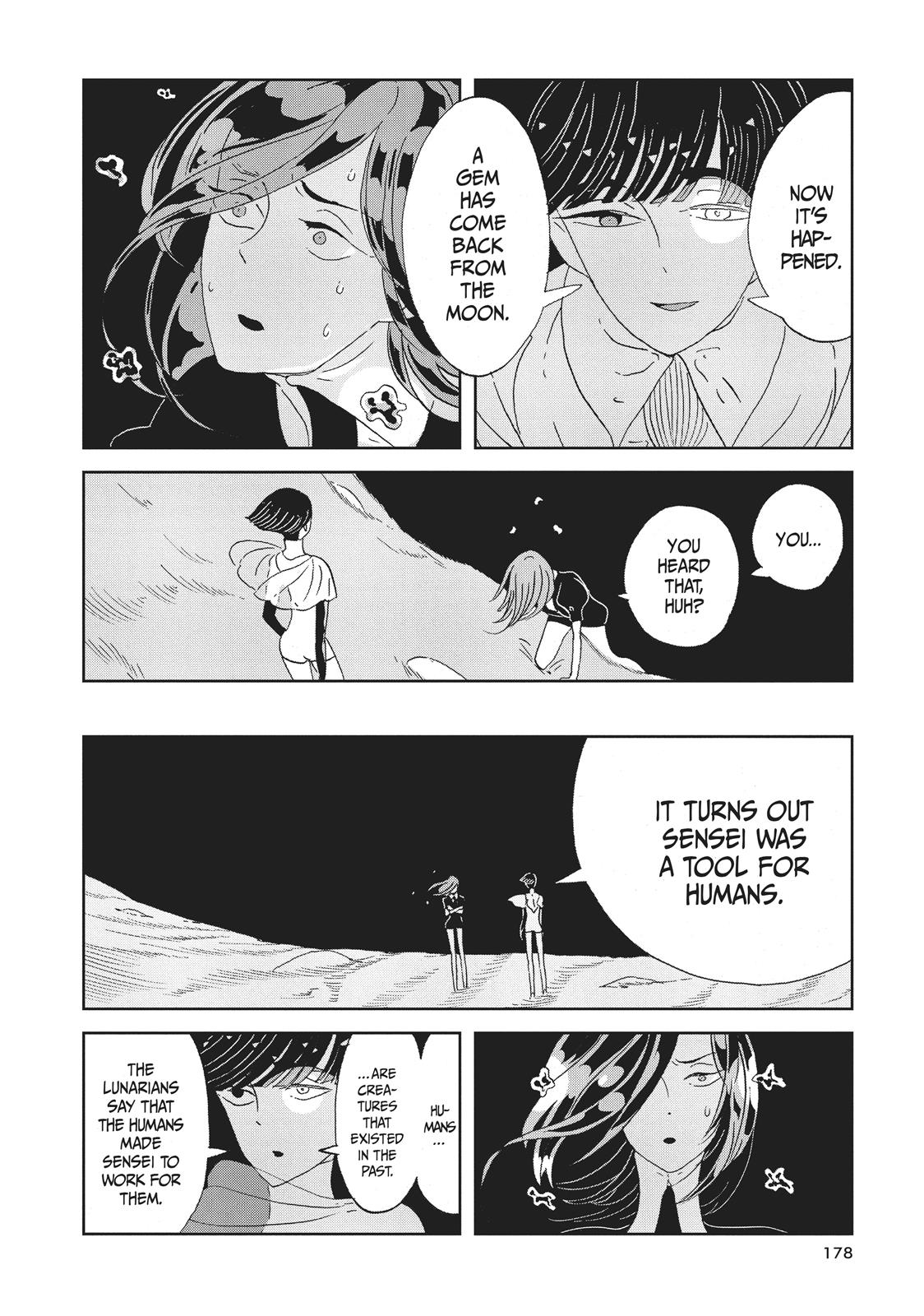 Houseki no Kuni Chapter 61 page 2 - Chapter 61: The Wavering Moon