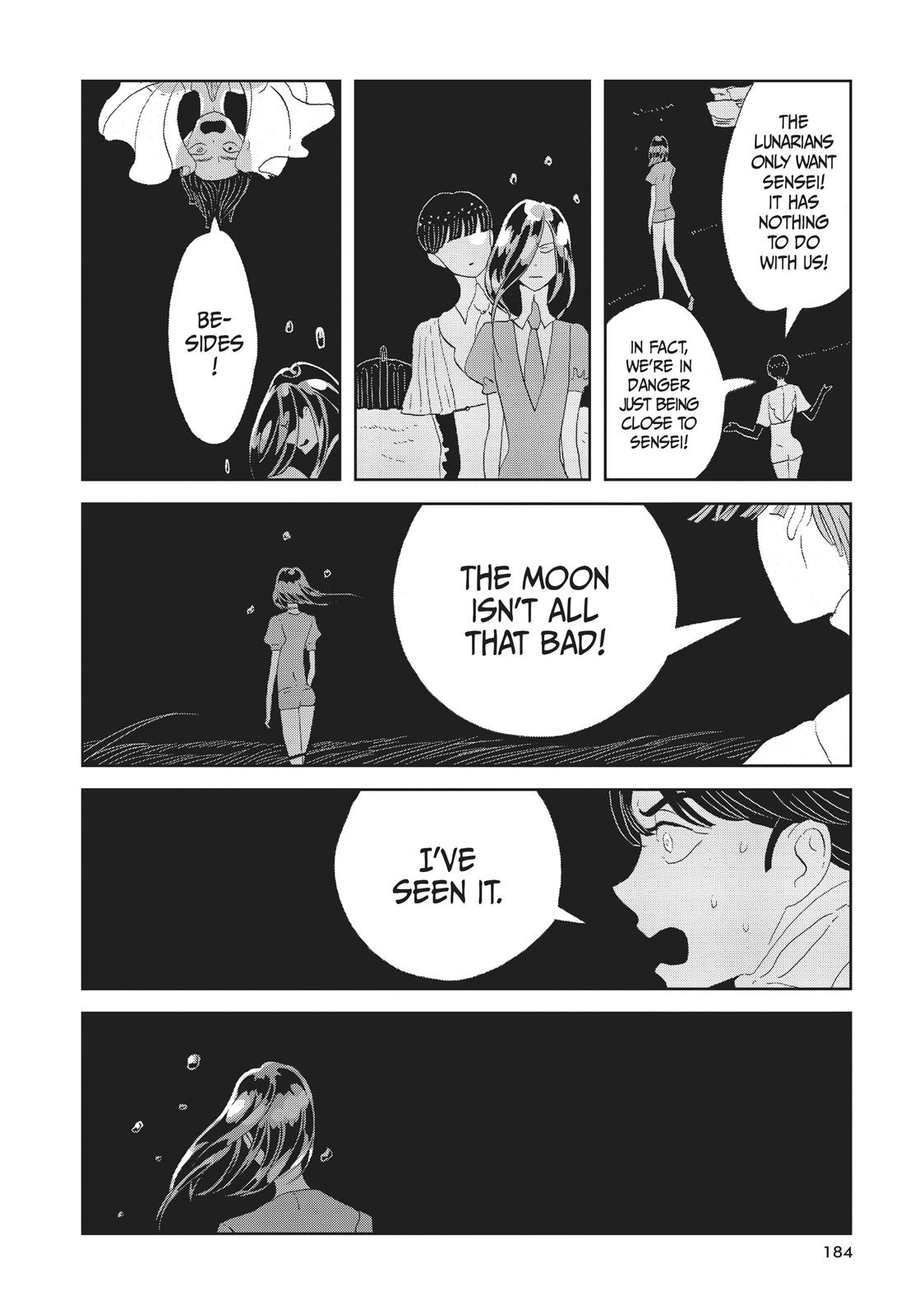 Houseki no Kuni Chapter 61 page 8 - Chapter 61: The Wavering Moon