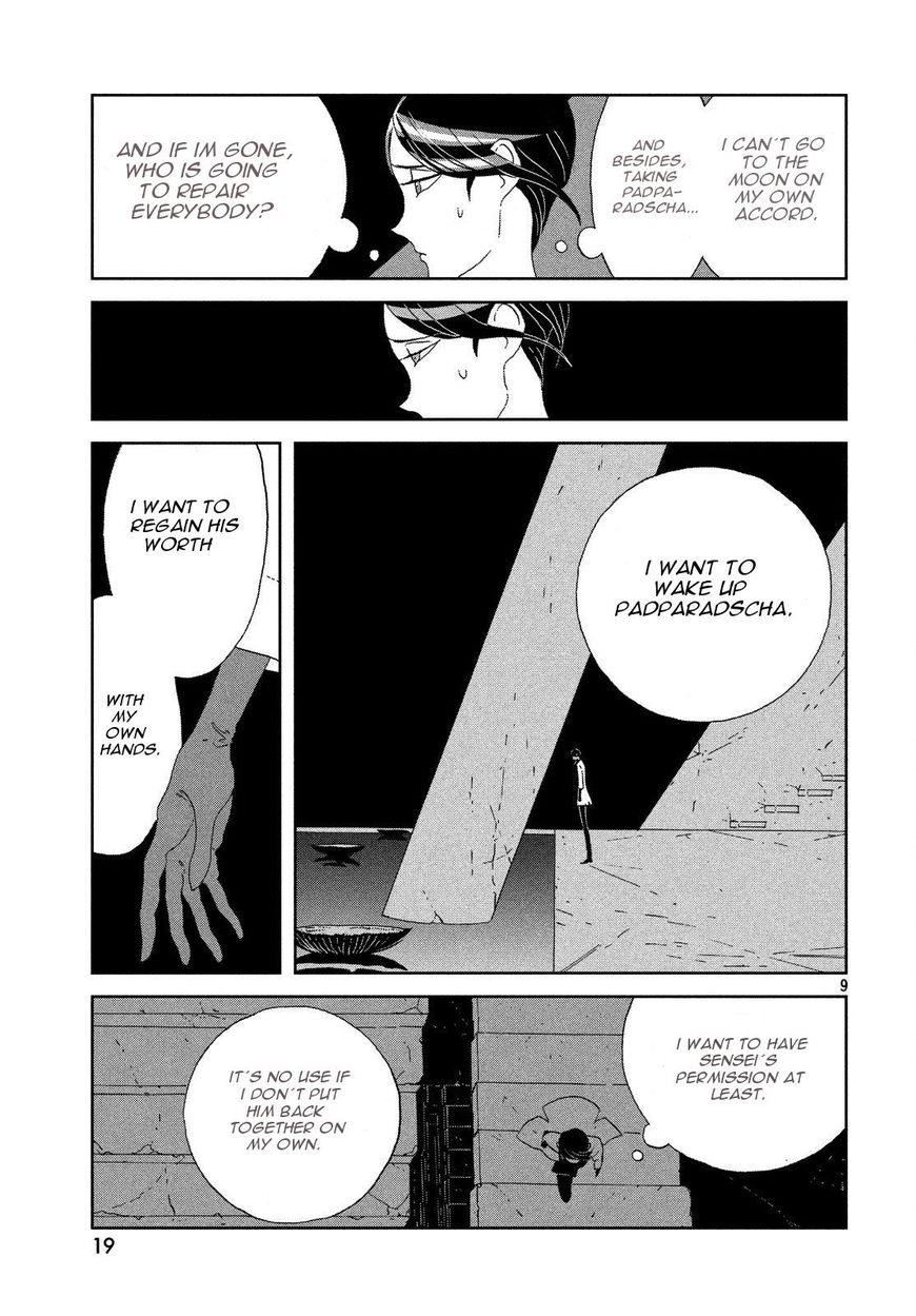 Houseki no Kuni Chapter 62 page 9 - Chapter 62 : Landscape