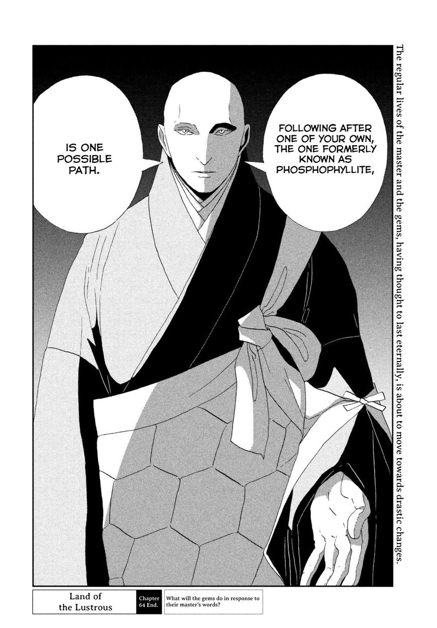Houseki no Kuni Chapter 64 page 20 - Chapter 64: One Day...