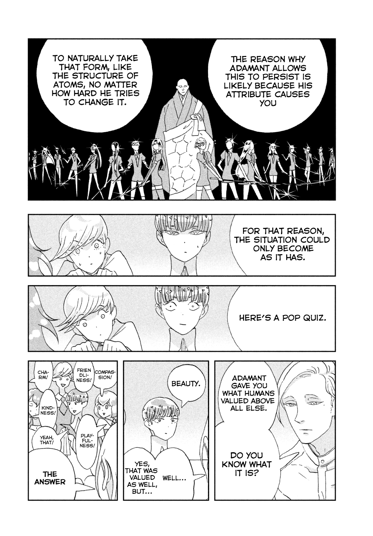Houseki no Kuni Chapter 66 page 13 - Chapter 66: Freedom
