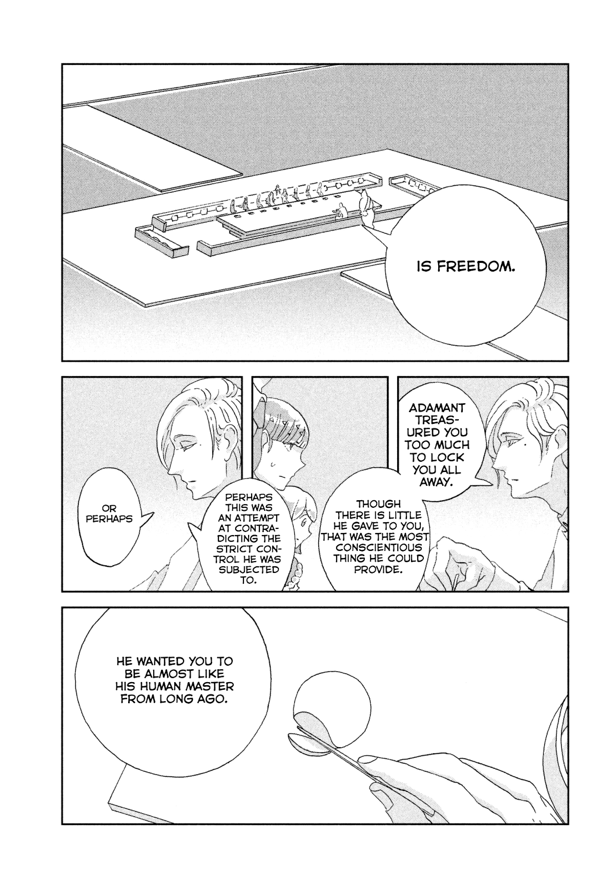 Houseki no Kuni Chapter 66 page 14 - Chapter 66: Freedom