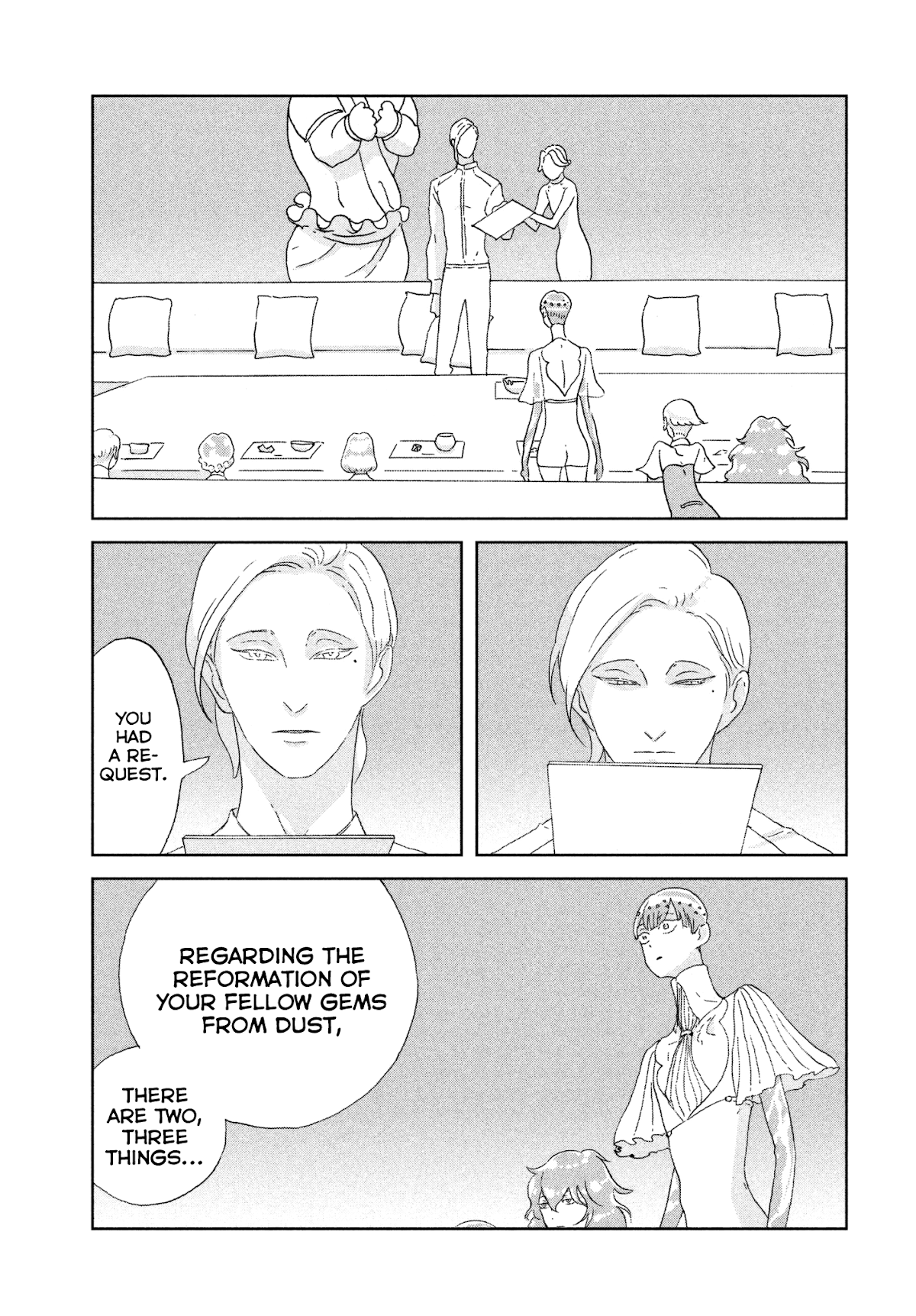 Houseki no Kuni Chapter 66 page 18 - Chapter 66: Freedom