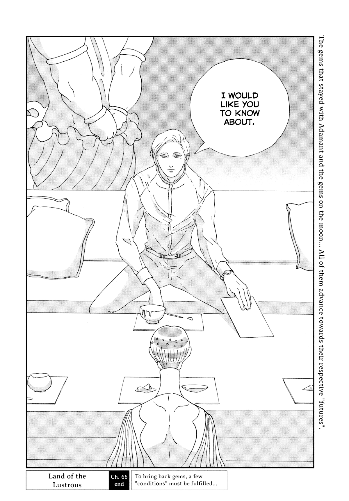 Houseki no Kuni Chapter 66 page 19 - Chapter 66: Freedom