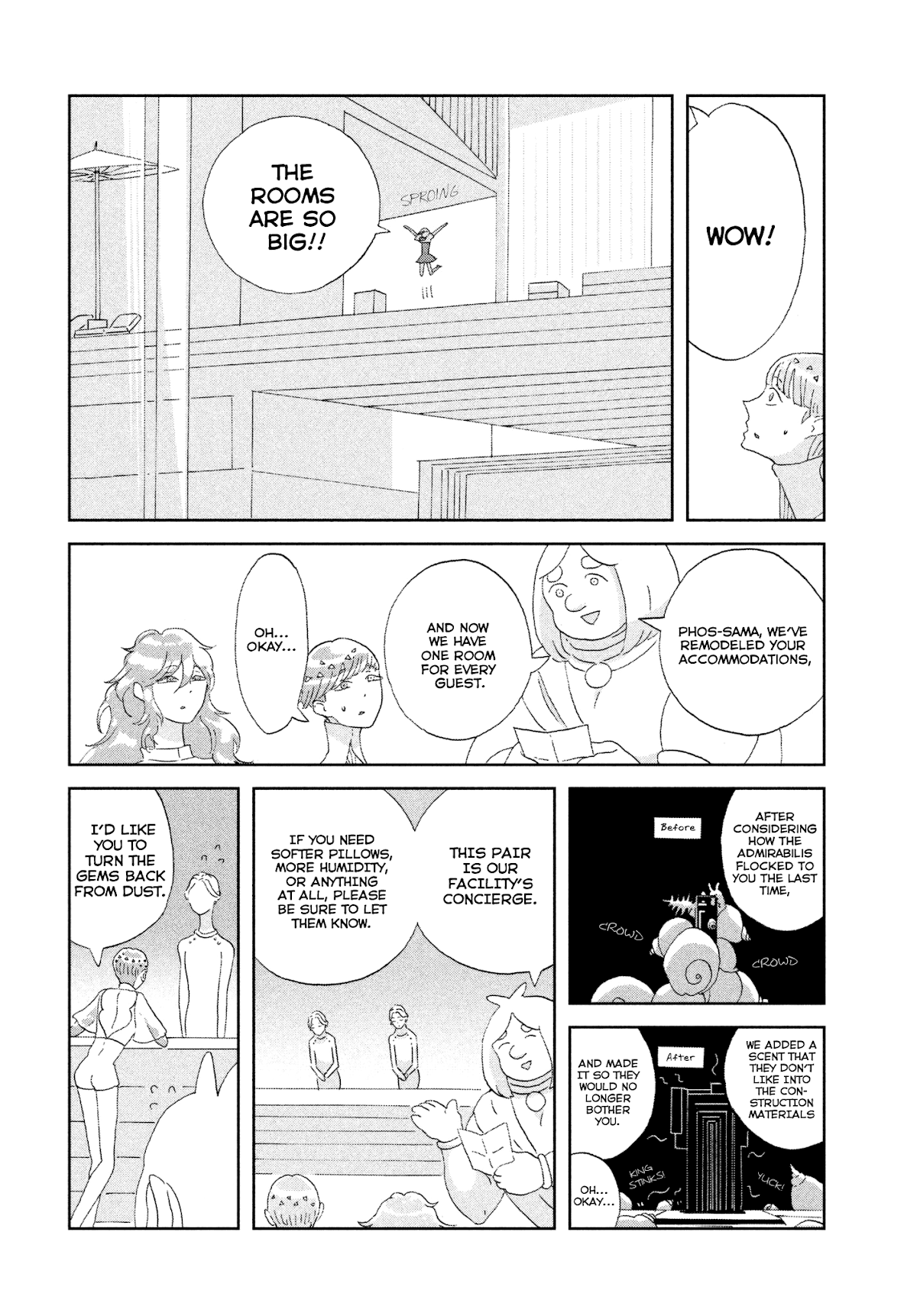 Houseki no Kuni Chapter 66 page 5 - Chapter 66: Freedom