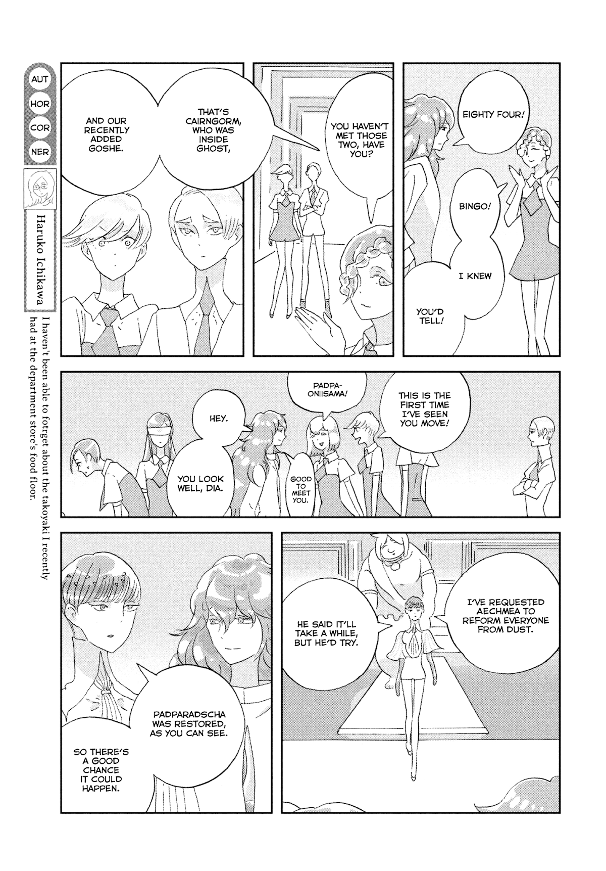 Houseki no Kuni Chapter 66 page 8 - Chapter 66: Freedom