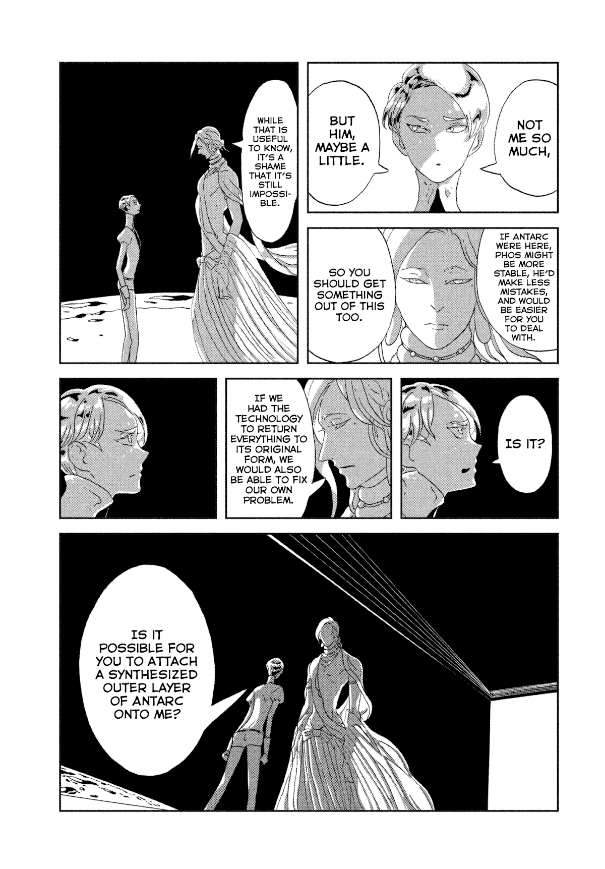 Houseki no Kuni Chapter 67 page 10 - Chapter 67: Cairngorm