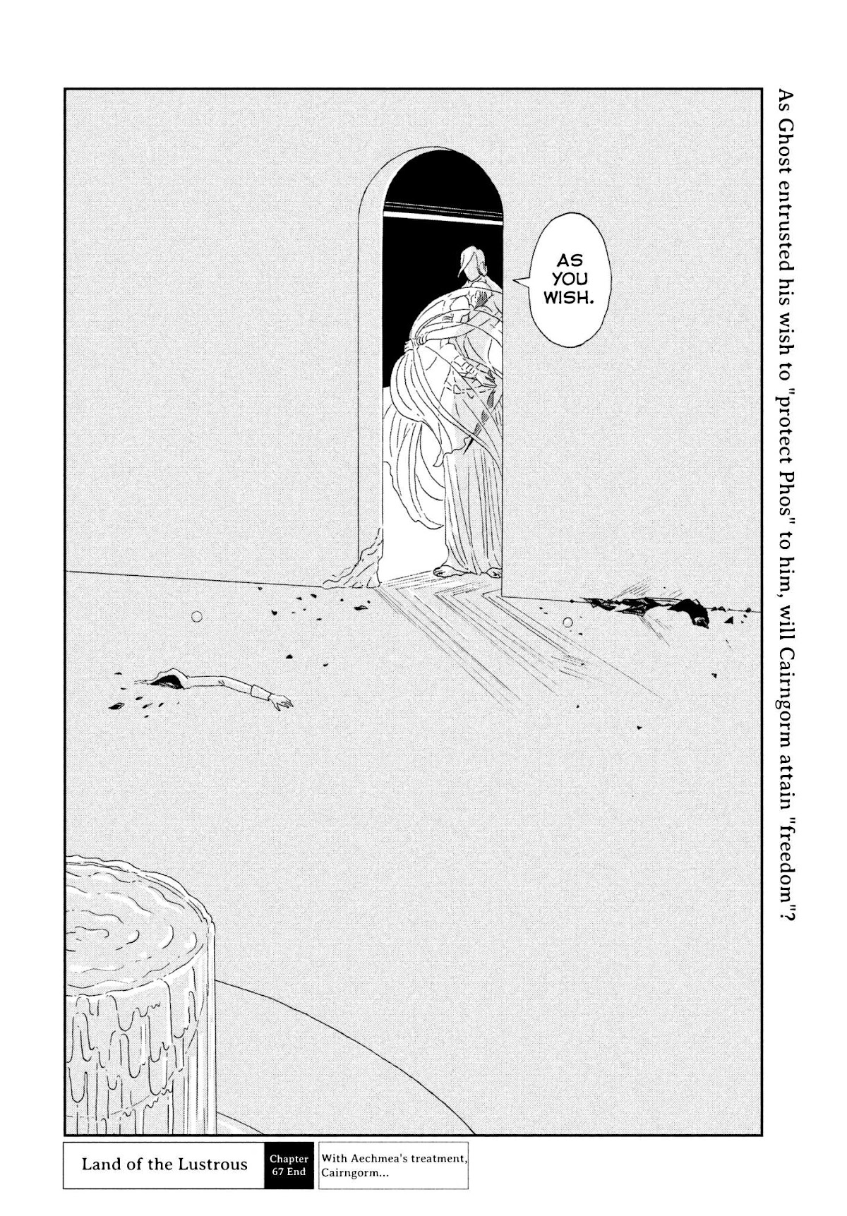 Houseki no Kuni Chapter 67 page 23 - Chapter 67: Cairngorm