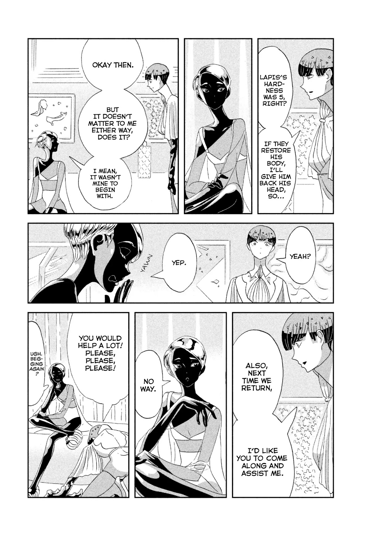 Houseki no Kuni Chapter 68 page 14 - Chapter 68: Shift