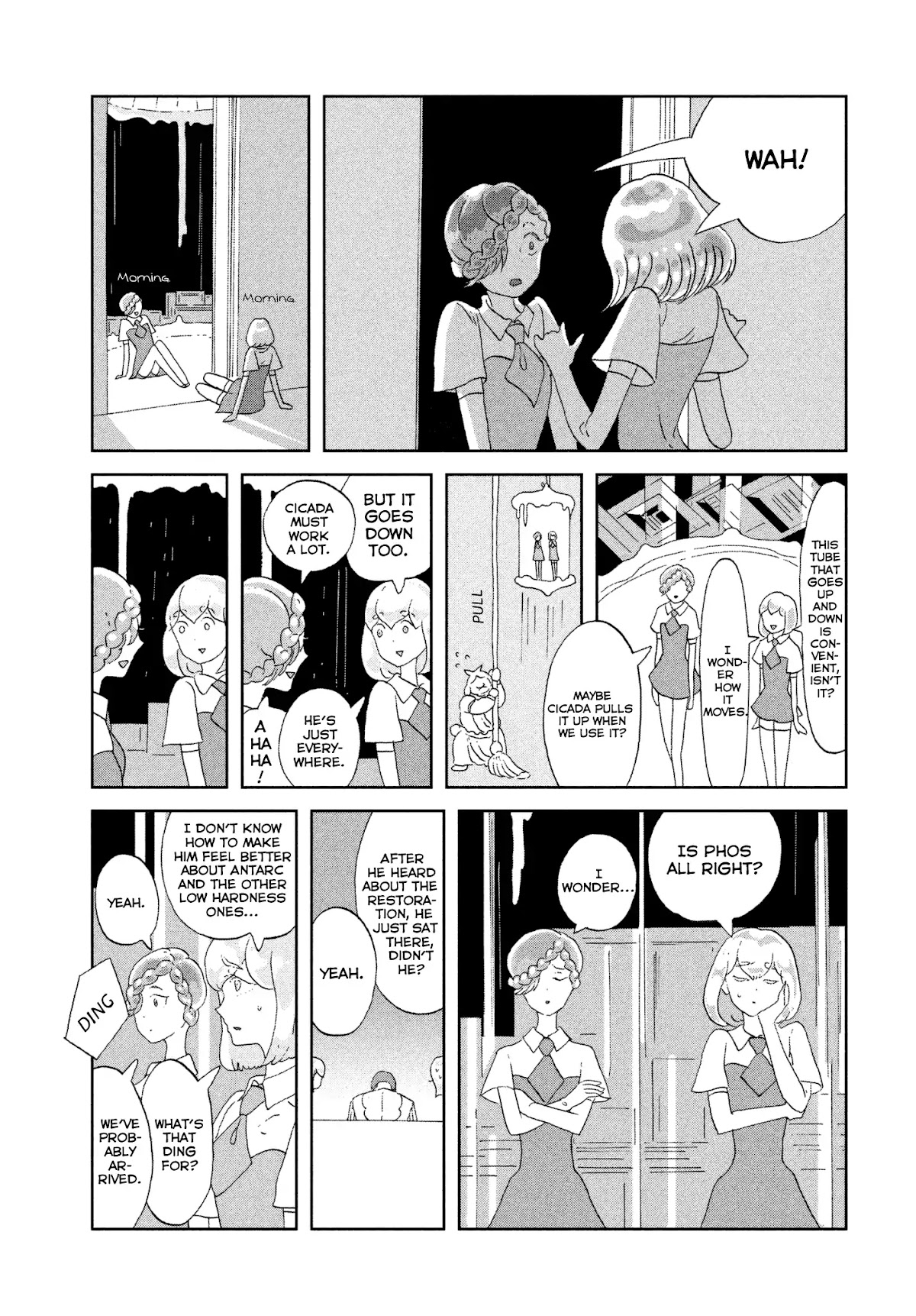 Houseki no Kuni Chapter 68 page 3 - Chapter 68: Shift