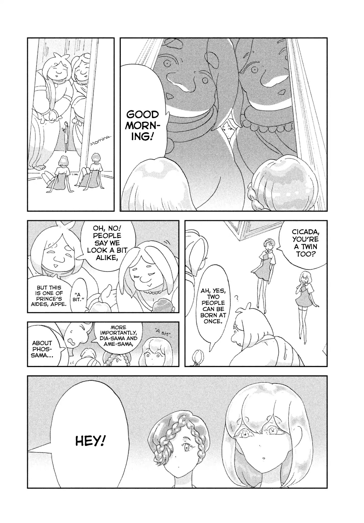 Houseki no Kuni Chapter 68 page 4 - Chapter 68: Shift
