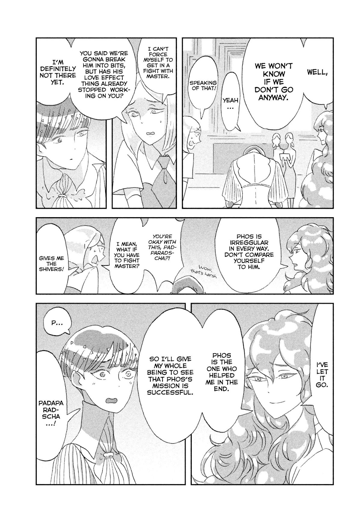 Houseki no Kuni Chapter 69 page 11 - Chapter 69: Immutable