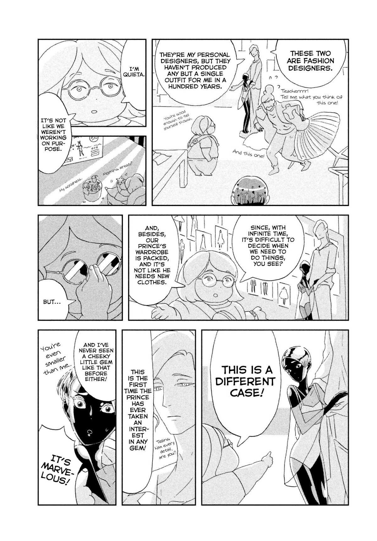 Houseki no Kuni Chapter 69 page 3 - Chapter 69: Immutable