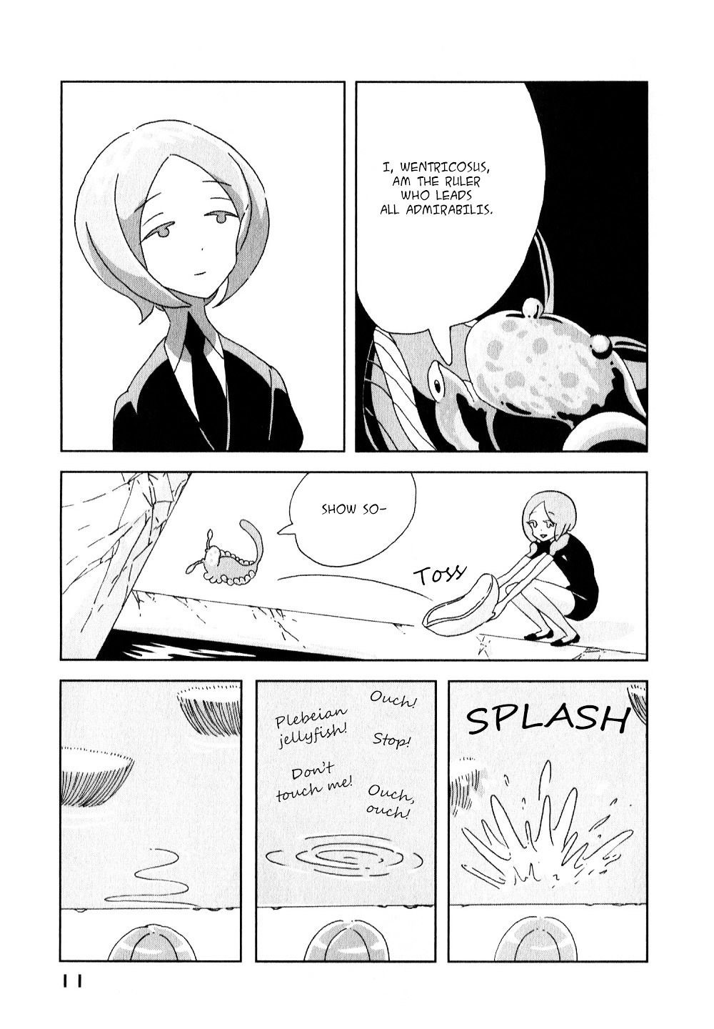 Houseki no Kuni Chapter 7 page 12 - Chapter 7 : Wentricosus (original version of translation)