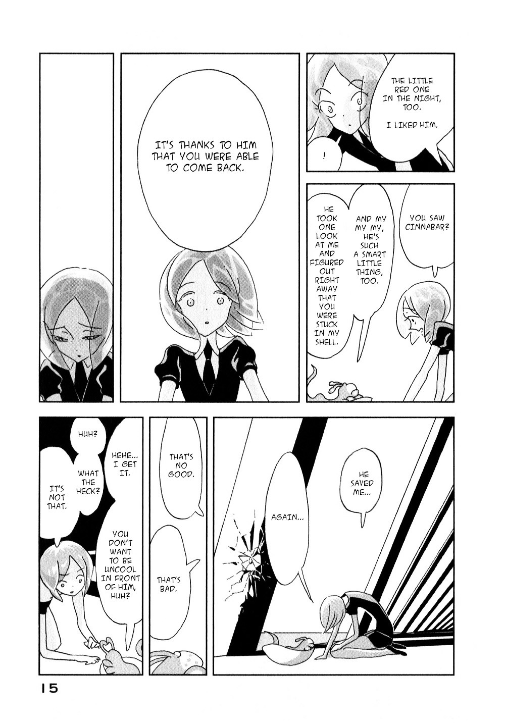 Houseki no Kuni Chapter 7 page 16 - Chapter 7 : Wentricosus (original version of translation)