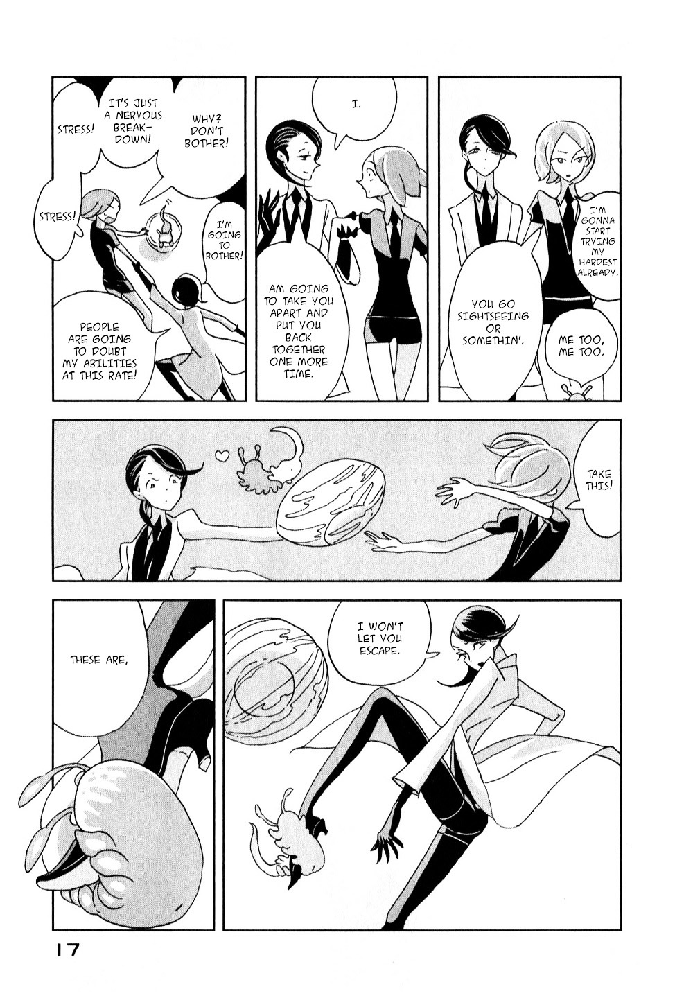 Houseki no Kuni Chapter 7 page 18 - Chapter 7 : Wentricosus (original version of translation)