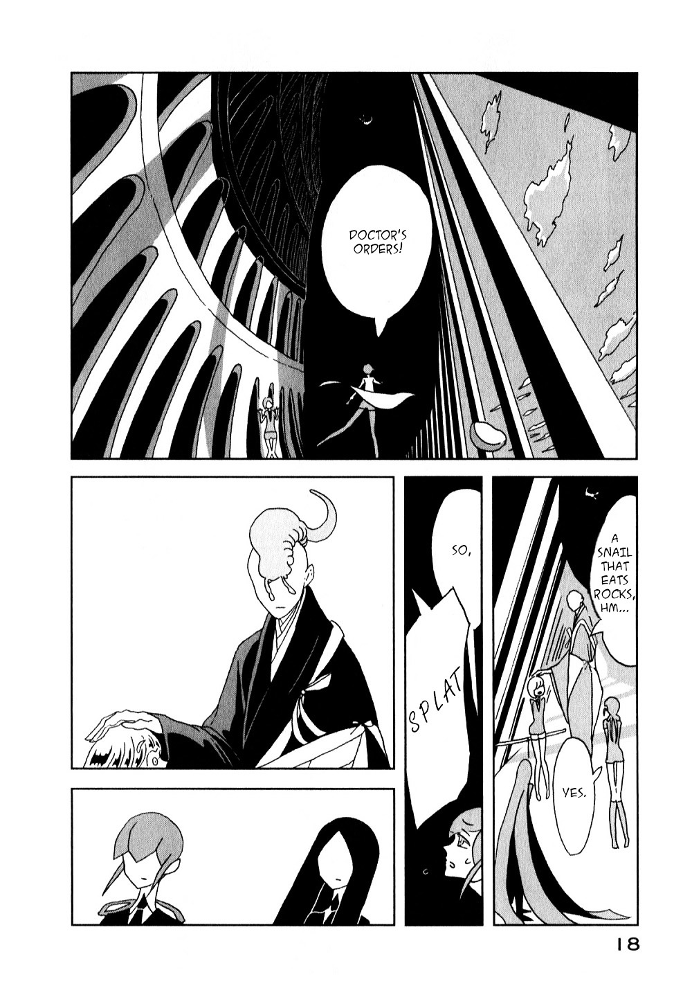 Houseki no Kuni Chapter 7 page 19 - Chapter 7 : Wentricosus (original version of translation)