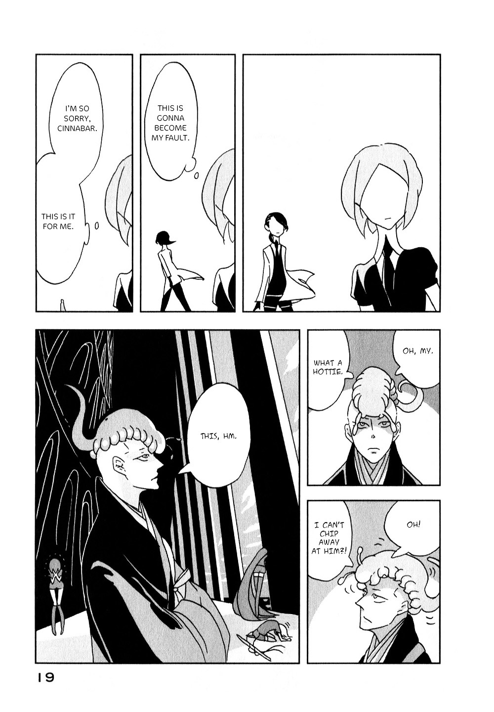 Houseki no Kuni Chapter 7 page 20 - Chapter 7 : Wentricosus (original version of translation)